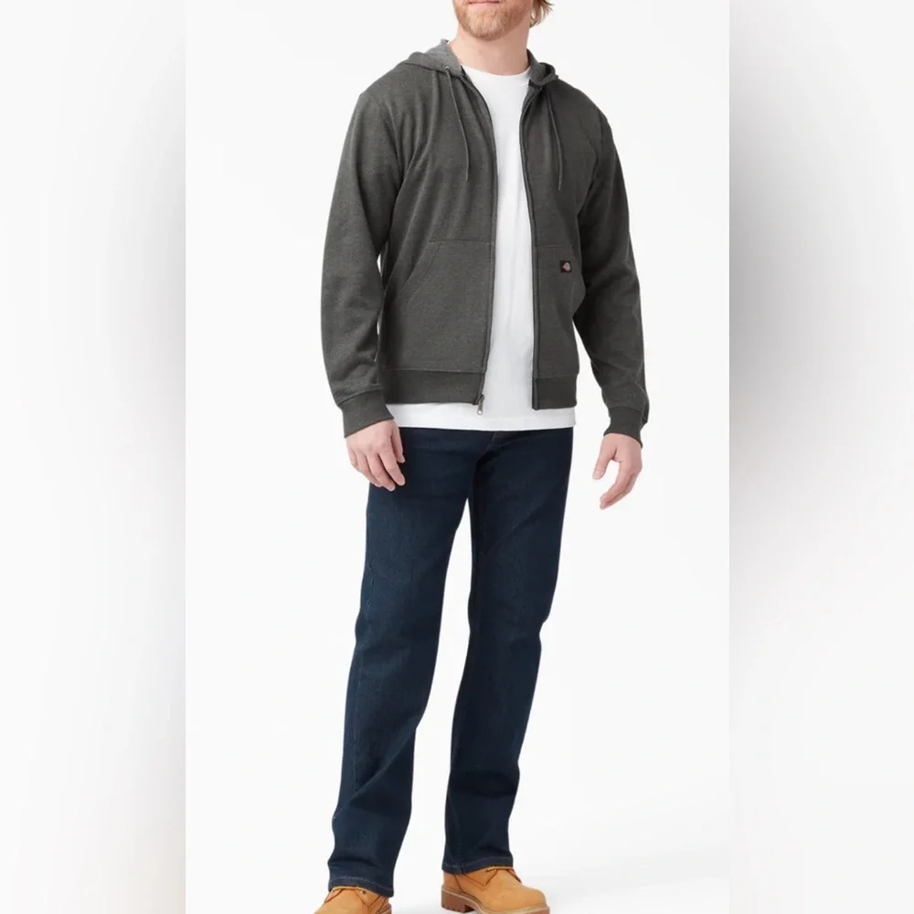 NWT Dickies Midweight Fleece Zip Hoodie SZ M